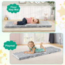 Kids Folding Floor Mattress for Ages 3+ – Grey view 6