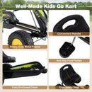 Kids Pedal Go Kart with Adjustable Seat – frame seat and pedal details