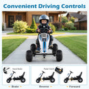 Kids Pedal Go Kart with Freewheel Control – pedal clutch and brake controls