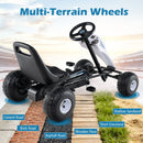 Kids Pedal Go Kart with Freewheel Control – wheels and rear frame