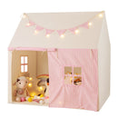 Kids Play Tent with Padded Mat and Star Lights – Pink – pink variant hero