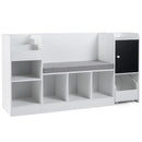 Kids Reading Bench with Bookshelves and Storage – Reading bench and storage hero