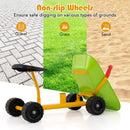 Kids Ride-On Sand Dumper with Tipping Tray – four-wheel frame and tipping tray