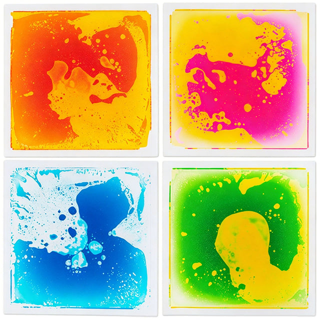 Liquid Sensory Floor Tiles, Four or Nine Piece Set – four liquid floor tiles
