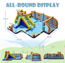 Soccer water park dimensions: 500 × 461 × 200 cm