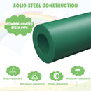 Powder-coated steel tube construction on the Grey dome option