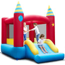 Inflatable-only bounce house and slide; the blower is not included in this package