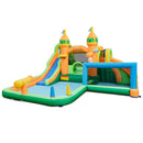 Without Blower package: twin-slide inflatable water park