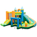 Alternate front view of water park and soccer goal