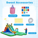 Without-blower accessories include carry bag, repair kit, ground stakes and hose