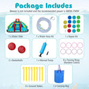 Water park package without blower and listed play accessories