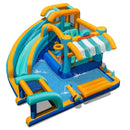 Inflatable market-stand water park without blower