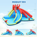 Crab water park dimensions, 500  by 400  by 250 cm