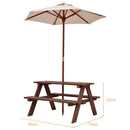 Picnic table dimensions: 89 × 79 × 50 cm