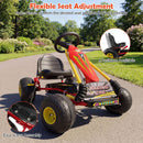 Red Pedal Go Kart with Adjustable Seat and Handbrake – two-position seat adjustment