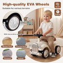 EVA wheels and decorative wheel hubs – White