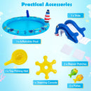 Shark Slide and Lighthouse Spray Pool – included components