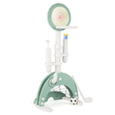 Six-in-One Kids Sports Stand with Adjustable Hoop – Green option sports stand