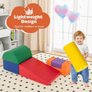 Six-Piece Foam Climb and Crawl Play Set, Colourful, view 8
