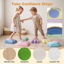 Six-Piece Monster Stepping Stones Set – textured tops and TPE base pads