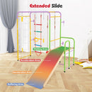 Plywood slide, raised platform and lower runout