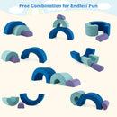 Three-Piece Large Foam Arch Play Set – Blue view 3