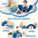 Three-Piece Large Foam Arch Play Set – Blue view 9