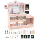 Pink Play station and toy accessory assortment