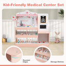 Pink Original pretend instrument and play feature panel