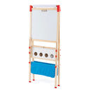 Height-Adjustable Wooden Art Easel with Paper Roll, view 7