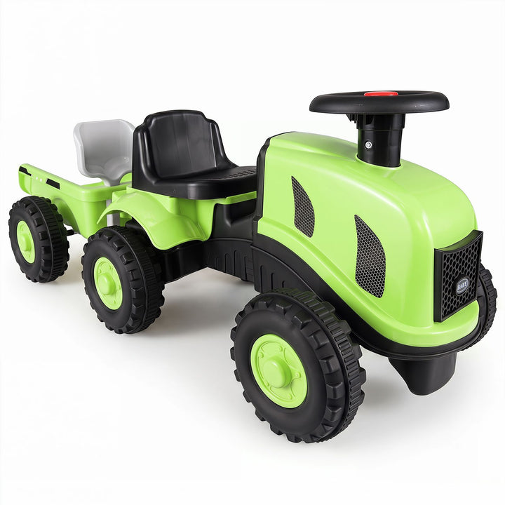 Tractor and detachable trailer – Green