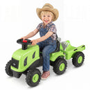 Tractor with trailer attached – Green