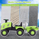 Tractor wheels and ground surfaces – Green