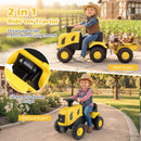 Trailer connection and two play arrangements – Yellow
