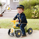 Train ride-on used outdoors – Green