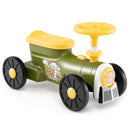 Four-wheel train ride-on – Green