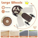 Four wheels and underside details – Beige