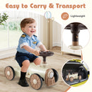 Steering wheel used as a carry handle – Beige