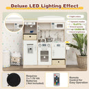 LED light bar with remote control and supplier-listed light settings