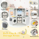 TP10161 Grey: Grey play areas and storage