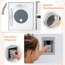 TP10161 White: White pretend washing machine and dispenser