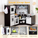 Coffee corner play kitchen, storage and product details