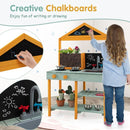 TP10200 Multicolour: upper and lower chalkboard detail