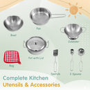 TP10200 Multicolour: included cookware and rag