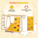 Dimensions, ages 3–14 and 75 kg combined capacity