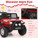 Ride-on truck controls, lights and sound functions
