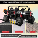 12V two-seater ride-on dump truck feature view 5