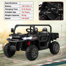 12V two-seater ride-on dump truck feature view 7