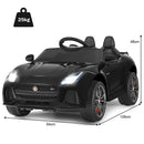 Jaguar ride-on dimensions and 25 kg rider limit