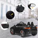 Seat belt, mirrors, charging connection and rear view